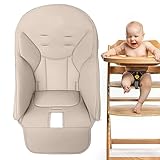 Fovolat Baby-Hochstuhl-Bezug, Baby-Hochstuhl-Kissenbezug, atmungsaktive Hochstuhl-Auflage, bequemes Baby-Esszimmerstuhl-Sitzkissen für Peg Perego, Baoneo, Kosmic Jan
