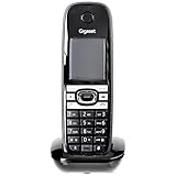 Gigaset C610H Telefon - Schnurlostelefon / Universal Mobilteil - TFT-Farbdisplay - Dect-Telefon - Freisprechen - Analog Telefon - schwarz