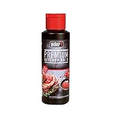 Weber Ketchup Premium No. 2 | Verfeinert mit Ahornsirup & scharfen Chili Habanero | Vegetarisch | 300 ml