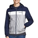 JACK & JONES Herren JJERUSH Hood Bomber NOOS 12200208, Navy , XL