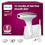 Philips Lumea IPL Haarentfernungsgerät 7000 Series – Haarentfernungsgerät mit Satin Compact Korrekturtrimmer, 3 Aufsätze für Körper, Gesicht und Bikinizone (Modell BRI923/00)