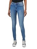 VERO MODA Damen Jeans 10222531 Medium Blue Denim M-32