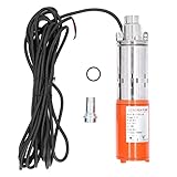 Gleichstromscheibe Pumpe Hochhub Solar Taucher hoher Druck 12 V 30 m Edelstahl