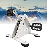 Tragbarer pedalbetriebener Generator, 50 W/100 W manuelle Notfallkraftstation für Camping, Zuhause und Notfall