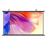 Leinwand Beamer - 4:3, 16:9, HD 4K Rollo, Beamer for Leinwände Drinnen und Draußen, Tragbare Anti-Falten Projektion Leinwand, Deckenmontage/Wandmontage - Beamerleinwand, Projector Screen, Heimkino(16: