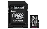 Kingston Canvas Select Plus microSD Speicherkarte 128GB microSDXC Gen3 150MB/s A1 Einschließlich SD Adapter - SDCS3/128GB
