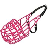 Don Pare 107 Windhund Rennmaulkorb in Pink Lurcher Sloughi Saluki Hunde mit Langen Schlanken Schnauzenformen