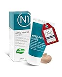 N1 Akne Pflege Salbe 30 ml - getönte Pickel Creme - antibakteriell, verfeinert das Hautbild, auch für empfindliche Haut - Akne Creme Gesicht, Acne