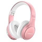 JoySpark Bluetooth Kopfhörer Kinder, 60 Stunden Wiedergabezeit, Bluetooth 5.4 Kabellose Kinderkopfhörer, Type-C Schnellladung, 85/94dB Lautstärkebegrenzung, Faltbare kopfhörer Kinder mit Mikrofon