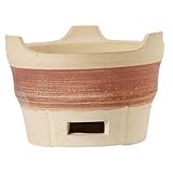 EPIGEIST Kleiner Brauner Hitzebeständig und Robust Wiederverwendbarer Kohlegrill für Camping Picknick und Indoor barbecue Praktische Holzkohlefeuerstelle für Garten und Outdoor