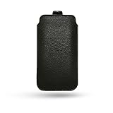 XXL Universal Handytasche Slim Case Etui Hülle Tasche Sleeve Einsteckhülle schwarz für Apple iPhone 15 Pro Max / 16 Pro Max, Samsung Galaxy A15, A16, A35, A36, A55, A56, Google Pixel 9 Pro XL