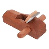 DOITOOL Mini Holzhobel Handhobel Kantenhobel aus Hochwertigem Holz mit Flachklinge für Präzises Hobeln und Kantenschneiden Ergonomisch Langlebig und Einfach zu Bedienen für Schreiner und