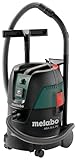 Metabo Allessauger / Nass Trockensauger mit Steckdose ASA 25 L PC (602014000) Industriesauger mit starker Saugleistung, 7.5m Kabel, inkl. Düsen-Set