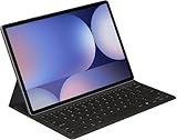 SAMSUNG Book Cover Keyboard Slim Tablet Tasche mit Tastatur für Galaxy Tab S9+ | S9 FE+ | Tab S10+, schwarz