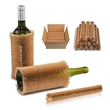 Luftpolsterfolien für Umzüge, Wabenverpackungspapier, Glasbecher, Weinflaschen, Schutzhüllen, Verpackungsmaterialien (22 cm), 12 Stück