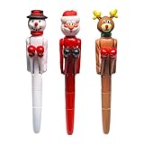 Box-Kugelschreiber – Lustiges Urlaubs-Schreibset, Interaktives Tool Zum Stressabbau | Kreatives, Neuartiges Design Mit Glatter Tinte, Ergonomischem Griff Für Schule, Studium, Büro, Weihnachtskarten, G
