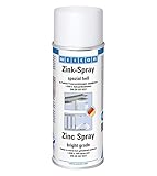 WEICON Zink-Spray spezial hell 400 ml | Rostschutzfarbe für alle Metalloberflächen | an frische Feuerverzinkung angeglichen
