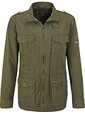 Jan Vanderstorm Herren Fieldjacket Bror Oliv 2XL (XXL) - 62