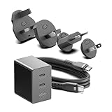 HKY GaN 77W 65W USB C PD3.0 Ladegerät für DJI Avata, Mini 2 SE, Drohne DJI Neo, DJI Mini 4K, DJI Mini 4 Pro, DJI Mini 3 Pro Cine, Air 3 Fly, DJI Mavic 3 Classic Cine Goggles 2 Drohne Sportkameras DJI