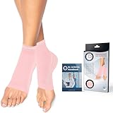 Von Ärzten Entworfen, Sprunggelenkbandage, Flexible Bandage Sprunggelenk, Knöchelbandage für Mittelfuß, Fußbandage für Knöchelprobleme und Achillessehne, Kompressionssocken mit Kupfer, Pink, M