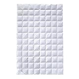 billerbeck Bali Superlight Daunendecke, Baumwolle, Füllung: 90% Daune, 10% Federn, kühlende Sommerdecke, 135x200 cm