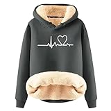 Kapuzenpullover aus Lammwolle, Rundhalsausschnitt, für Herren, Winter, Jugendliche, dick, warm, einfarbig, Übergröße, Mantel für Herren, Herbst-Sweatshirts für Damen, a, 3XL