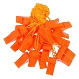 Yardwe 30 Stück Trainerpfeifen Mit Umhängeband Notfallpfeife Überlebenspfeife Notfall Überlebensfunktion Überlebenspfeife Für Draußen Outdoor Pfeife Notfallpfeife Mit Umhängeband