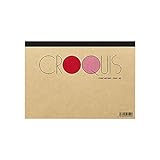 Maruman S265 Skizzenbuch Crokey Block, A5, cremefarbenes Crokee-Papier