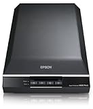 Epson Perfection V600 Photo Scanner (Event Manager, Copy Utility Adobe Photoshop) schwarz/silber