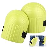 TNOMSNO Knieschoner, Knieschoner arbeiten Knieschoner Gartenarbeit, Knieschoner aus Evagummi,Knieschützer mit verstellbarer Schnalle für Gartenarbeit, Bau, Reinigung