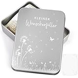 MEJOSER Wunscherfüller Geldgeschenke Verpackung Geburtstag Geschenkbox Weihnachten Pusteblumen Dose Schachtel Glücksbringer für Silvester Reisen Hochzeit Lustige Geschenke für Männer Frauen