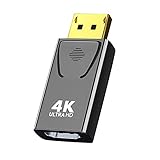 Beigemo DisplayPort auf HDMI Adapter 4K@30HZ Konverter DP auf HDMI Adapter DisplayPort Stecker auf HDMI Buchse für PC, TV, Monitor und Projektor