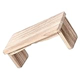 TOGEVAL Meditationsbank Kniestuhl Holzhocker rutschfeste Basis für Yoga-Meditationssitzungen zu Hause