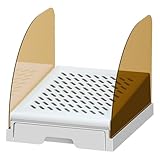 Hogvinnatil Saugfähige Matte, rutschfeste Matte für Katzenstreu, verstellbare Basis, Anti-Rutsch-Filter, für effiziente Reinigung von Haus und Haustieren