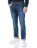 camel active Herren Regular Fit 5-Pocket Jeans aus Baumwolle Blau, menswear-34/34