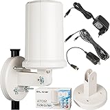 BLOW Rundnidirektionale Aktivantenne DVB-T MUX8 LTE Magnes