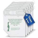 VIOKS Staubsauger Beutel SET 6x / Ersatz für Vorwerk Kobold 135 Staubsaugerbeutel - Vorwerk Staubsaugerbeutel 135/136 VK & Vacuum Bags für Staubsauger Vоrwеrk/Zubehör für Staubsauger mit Beutel