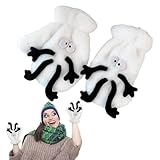 Generisch Handschuhe für Damen, Vollfingerhandschuhe,Warme Damenhandschuhe | Tragbare handwärmende Handschuhe, dicke Winterhandschuhe für Weihnachten, Valentinstag