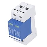 2P Überspannungsschutz, Überspannungsschutzgerät PC Gehäuse 1000V DC 35mm Schienenmontage für PV Power System