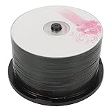 CD-R-Rohlinge, 52-fache Geschwindigkeit, 730 MB Kapazität, Beschreibbare CD-Rohlinge, Zum Speichern Digitaler Bilder, Musikdaten, 175 Songs, 225 Fotos (50 Stück)