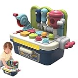 Vgvgaj Schraubendreherspielzeugset, Kinderwerkzeugset, Simulationsspielzeugwerkzeugset, Lustige vorgetäuschte Spielwerkzeuge Box, Vorschullernaktivitäten für Zuhause