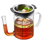 GEFU Fett-Trennkanne SEPARATO | 500 ml Borosilikatglas-Kanne mit Edelstahl-Siebeinsatz | Ideal zum Entfetten von Suppen, Saucen & Fonds – Hitzebeständig & Spülmaschinengeeignet