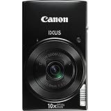 Canon IXUS 190 Digitalkamera (20 MP, 10x optischer Zoom, 6,8cm (2,7 Zoll) LCD Display, WLAN, NFC, HD Movies) schwarz
