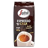 Segafredo Zanetti Espresso Casa - Ganze Bohne 1 kg Packung) - Geeignet für alle italienischen Kaffeespezialitäten - Mittlere Röstung, voller Geschmack mit Schokoladennoten