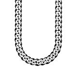 s.Oliver Collier Edelstahl Herren Halsschmuck, 50 cm, Silber, Kommt in Schmuck Geschenk Box,