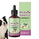Hepatikergänzungsmittel Für Hunde, Flüssigkeitstropfen der Leberpflege, Flüssiges Nahrungsergänzungsmittel für die Leberpflege bei kleinen, mittleren und großen Rassen, Flüssigkeitstropfen für