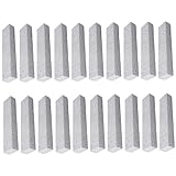 Jcasbdn Bimsstein zum Reinigen von 20 pcs 1.4x1x5,9 Zoll Bimsstein Steintoilettenschale Reiniger Schaumglas für Poolfliesengrill Beton Beton
