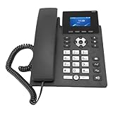 Goshyda IP -Telefon, 2,4 -Zoll -Farbanzeigegeschäftsgeschäfts -VoIP -Telefon, Eingebaute Bluetooth, Geräuschunterdrückungstechnologie, Support PoE