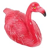 Toddmomy Schwimmende Flamingo-Ornamente im Wasser kleine Flamingofigur Aquariumzubehör dekorative Flamingofigur Aquarium Aquarium Ornament simuliertes Flamingo- Harz