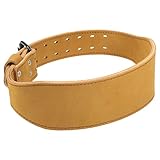 Fitnessgürtel mit Stahlschnalle, Gewichthebergürtel für Männer und Frauen, atmungsaktiver Taillenschutzgürtel aus hochwertigem Rindsleder, verstellbarer Kniebeugen-Trainingsgürtel